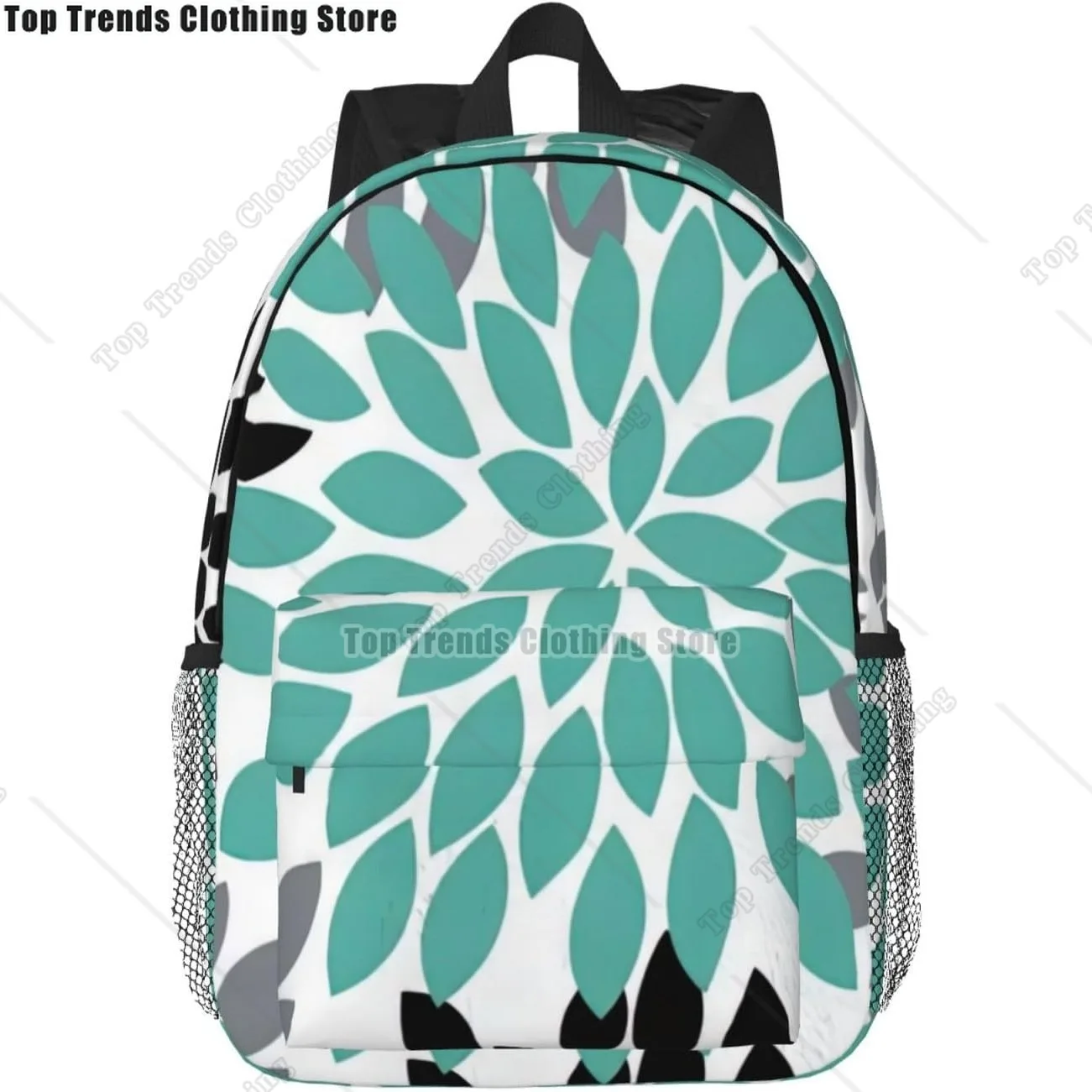 Dahlia Flower Print Adults Backpack Lightweight Backpacks For Hiking Work Laptop Backpack Men Women