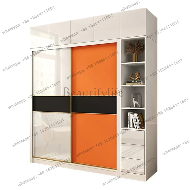 PG Wooden Nordic Wardrobe Bedroom Luxury Storage Organizer Wardrobe Display Drawer Guarda Roupa Portatil Space Saving Furniture