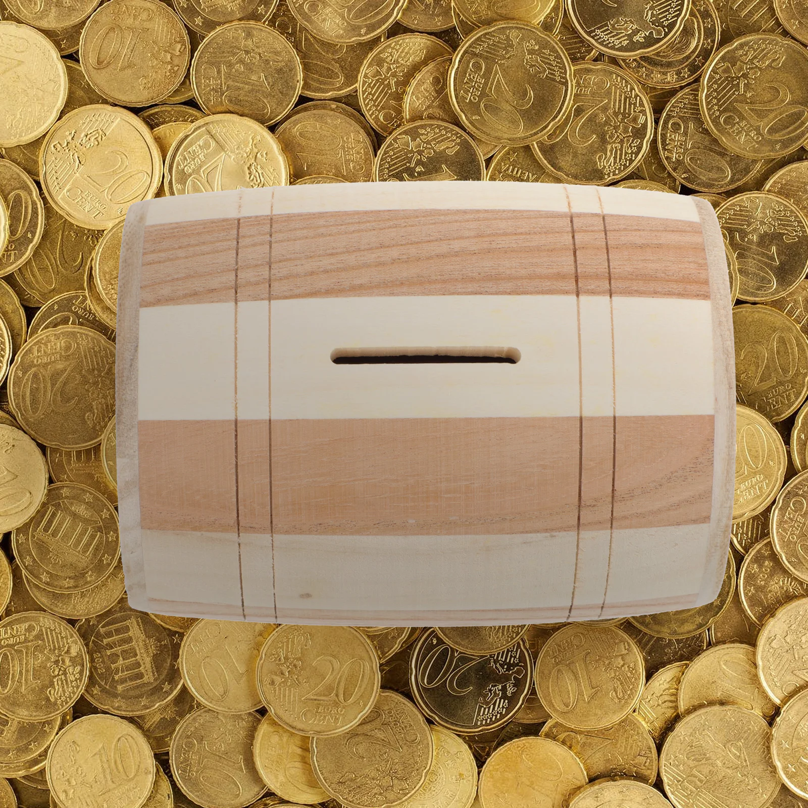 Pot d'épargne en bois fabriqué à la main pour enfants et usage domestique, boîte à monnaie Unique pour bureau, Table basse, décoration, banque d'argent, cadeau