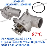 1112030875 1112000915 1112000815 Para MERCEDES BENZ C124 W124 S124 W163 R170 W202 S202 C208 A208 W210 termostato de refrigeración del motor