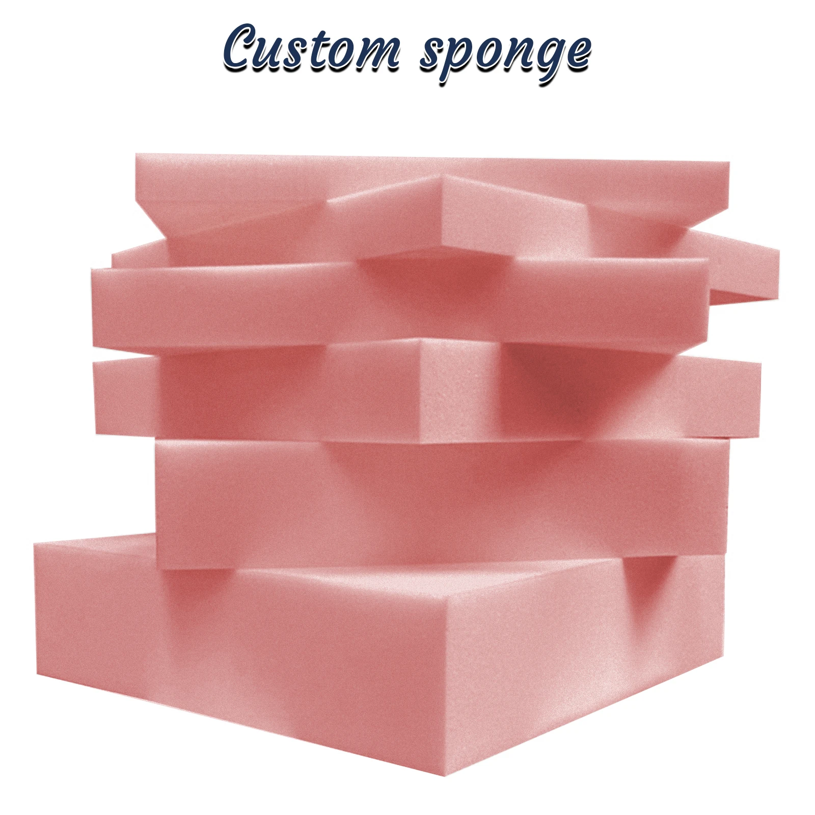 Custom Size Upholstery Foam Cut to Any Size - High Density Cushion Replacement Foams for Bench Sofa Pad, Sponge Foam