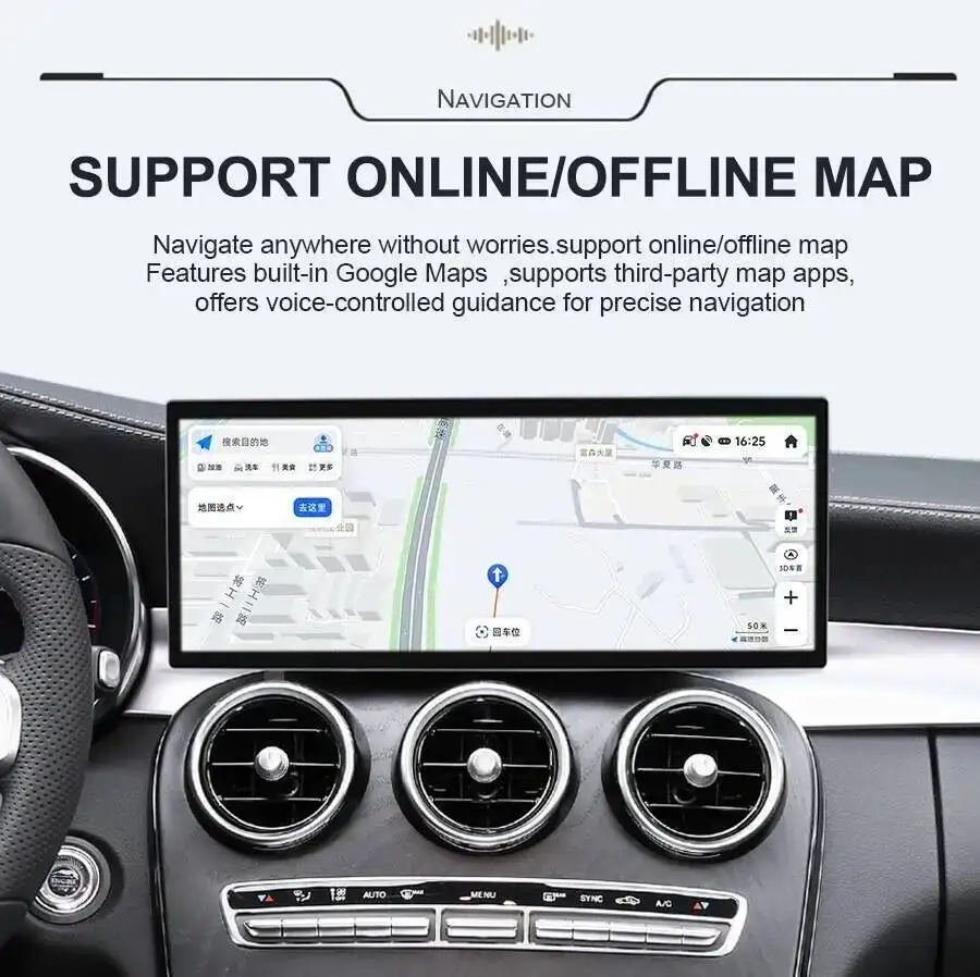 Layar Sentuh 15,8 inci Untuk Mercedes Benz Kelas B W246 W245 2011-2018 Radio Mobil Wireless CarPlay Android15 GPS Pemutar Multimedia