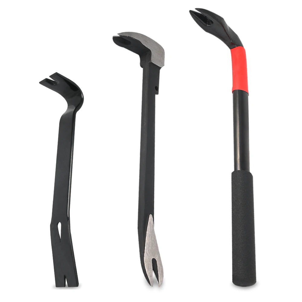 3-in-1-Nagelpuller-Set: vielseitige Stemmeisen für Nagel entfernungs-, Möbel-, Automobil-und mechanische Demontage aufgaben