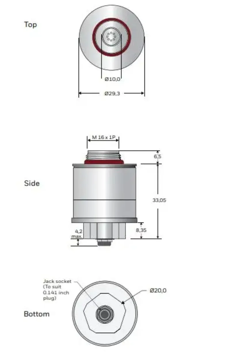 

New arrived MOX2 MOX-2 Oxygen sensor stock