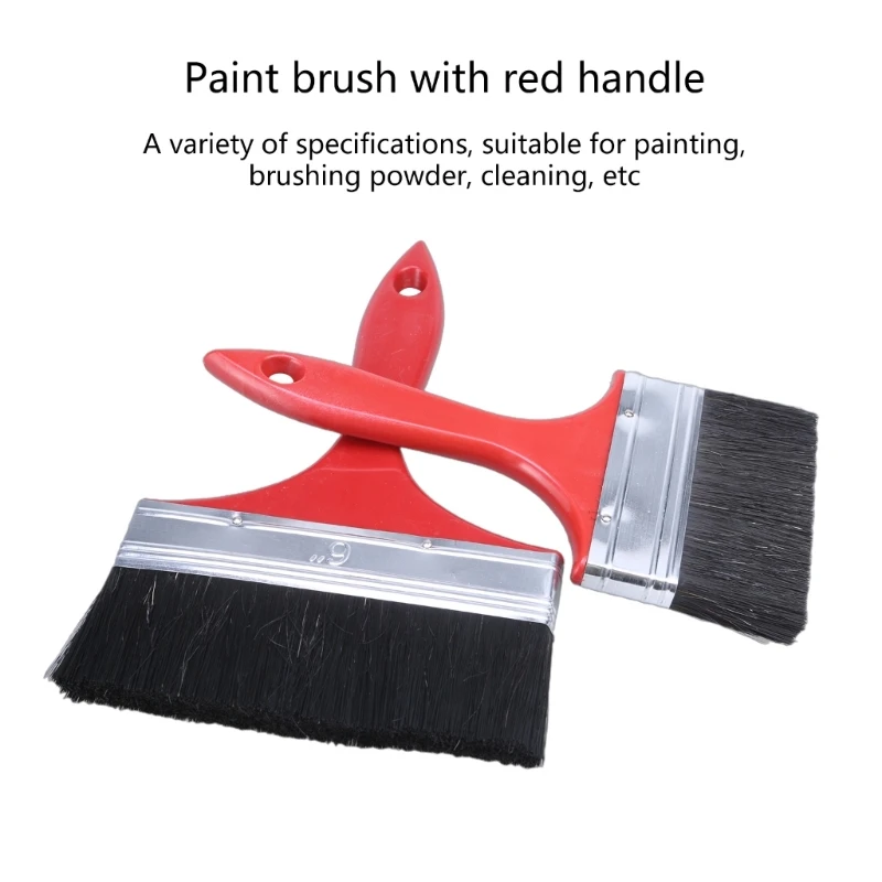 Pennello con setole morbide con manico lungo comodo Pennelli da disegno per pittura ad acquerello perfetti per spedizione