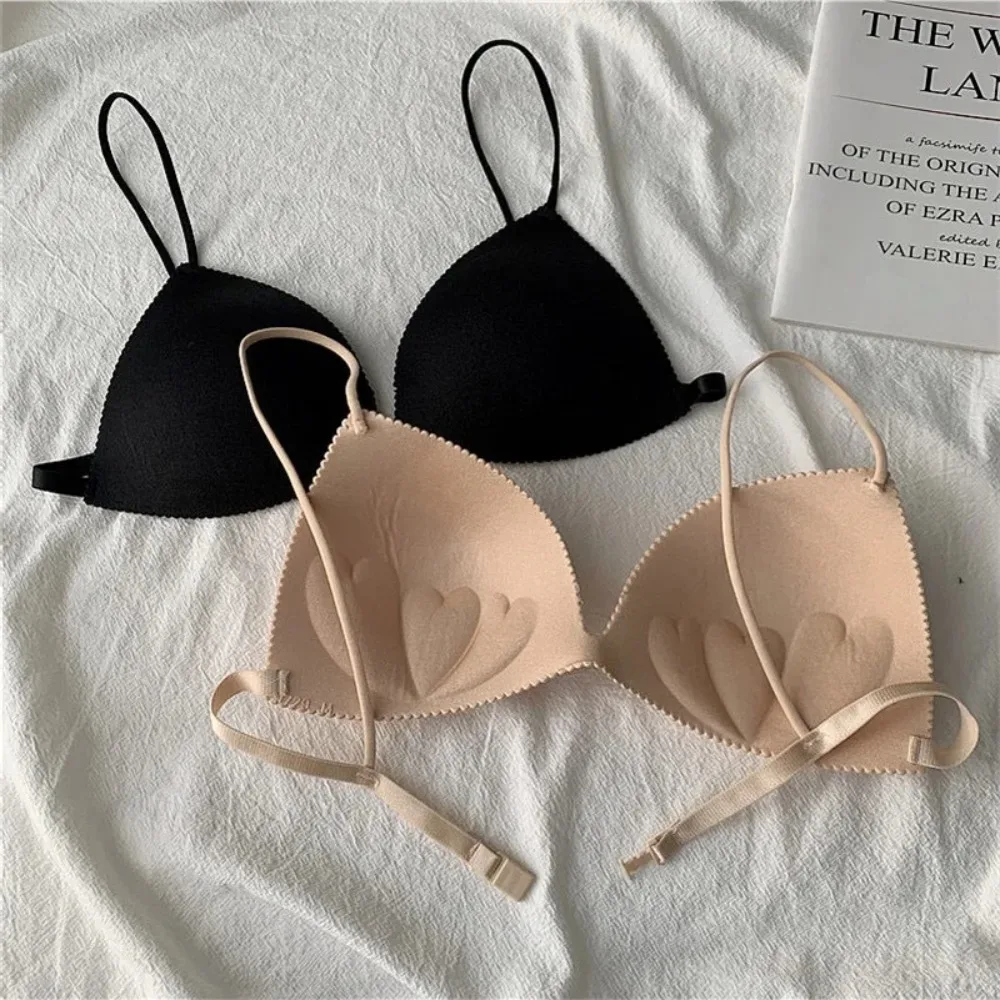 Comfort Cotton Traceless Underwear Soft Bra Without Steel Ring Women Bra