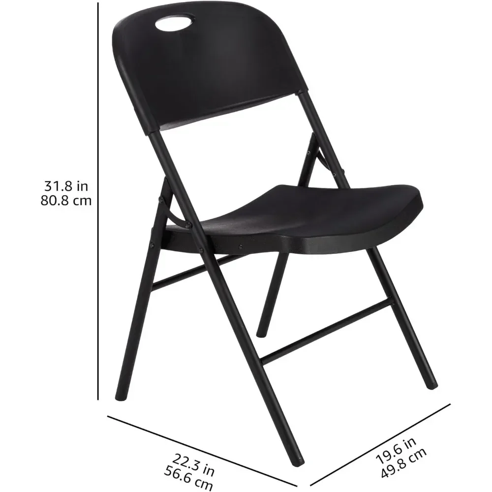 The 6-piece folding chair set can hold 350 pounds of capacity,and can be used for family, restaurant,activity,and other purposes