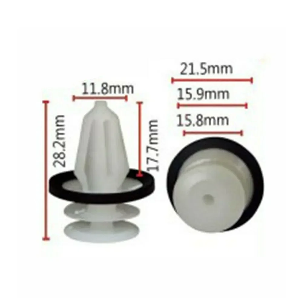 

CarHome 20x Door Trim Panel Clips With Sealer Ring For Ford W713297-S300 Car Accessories NEW