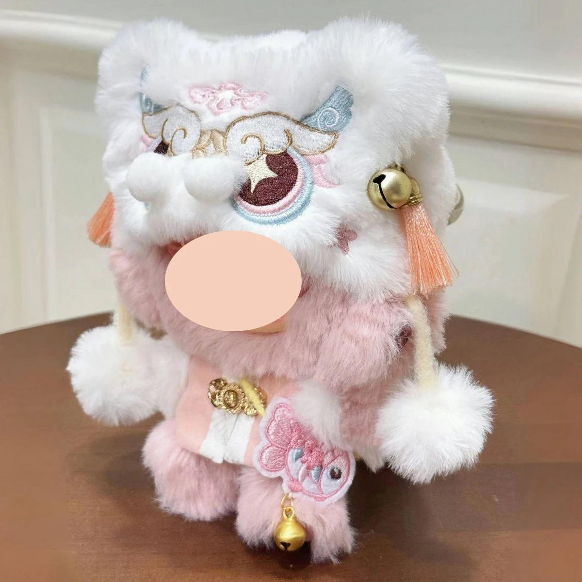 10 cm chinesischer Stil Puppenkleidung Neujahr Grußkleidung Plüschpuppe Cosplay Dress-up Kleidung süße Puppe ‎ Accessoires Weihnachtsgeschenke