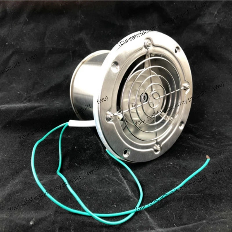 4 Inch Pipe, Stainless Steel Exhaust Fan, Kitchen Ventilator, Booster Exhaust Fan
