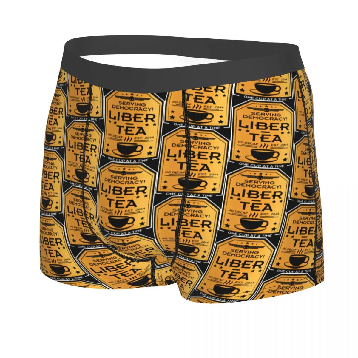 Custom Liber Tea Helldivers Game Boxer Shorts For Men 3D Printed Underwear Panties Briefs Breathable Underpants