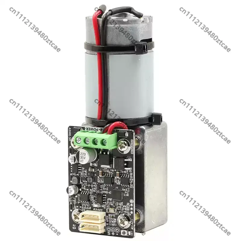Worm Self-locking Serial Bus Servo Motor Support RS485 & CAN Communication High Torque Industrial Robot Steering Motor