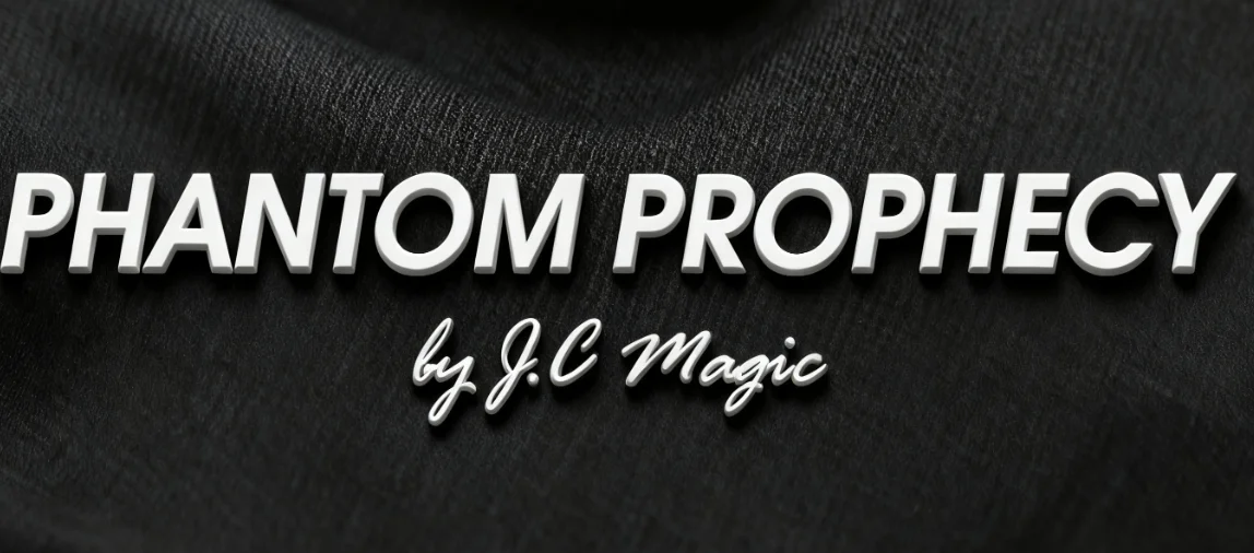 

J.C Magic Phantom Prophecy Card Prediction Gimmick - профессиональный ментализм с крупным планом, реквизит для выбранных карточек, иллюзий, фокусника