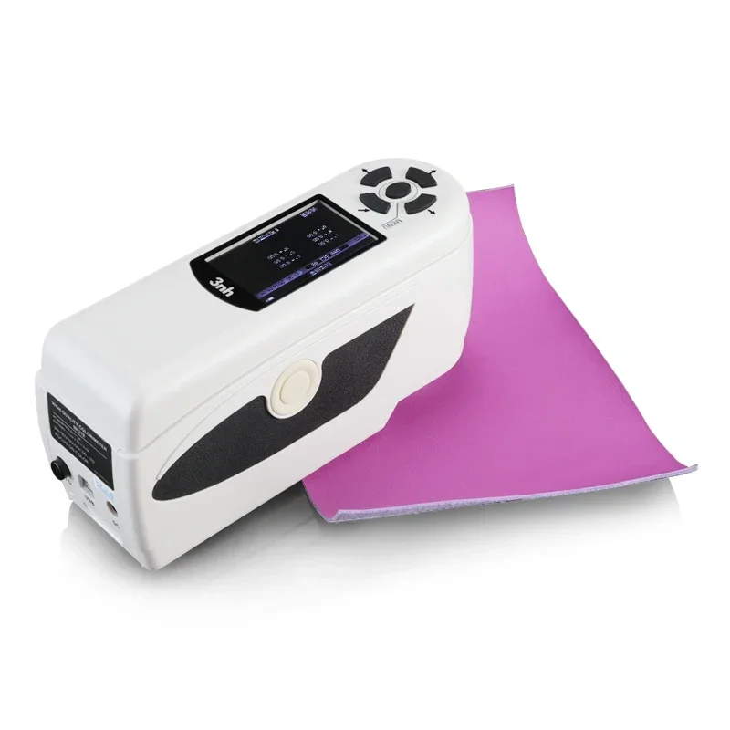 3nh Portable Frog Style Nh300 Colorimeter for Paint Rubber Leather Color Difference Test factory outlet