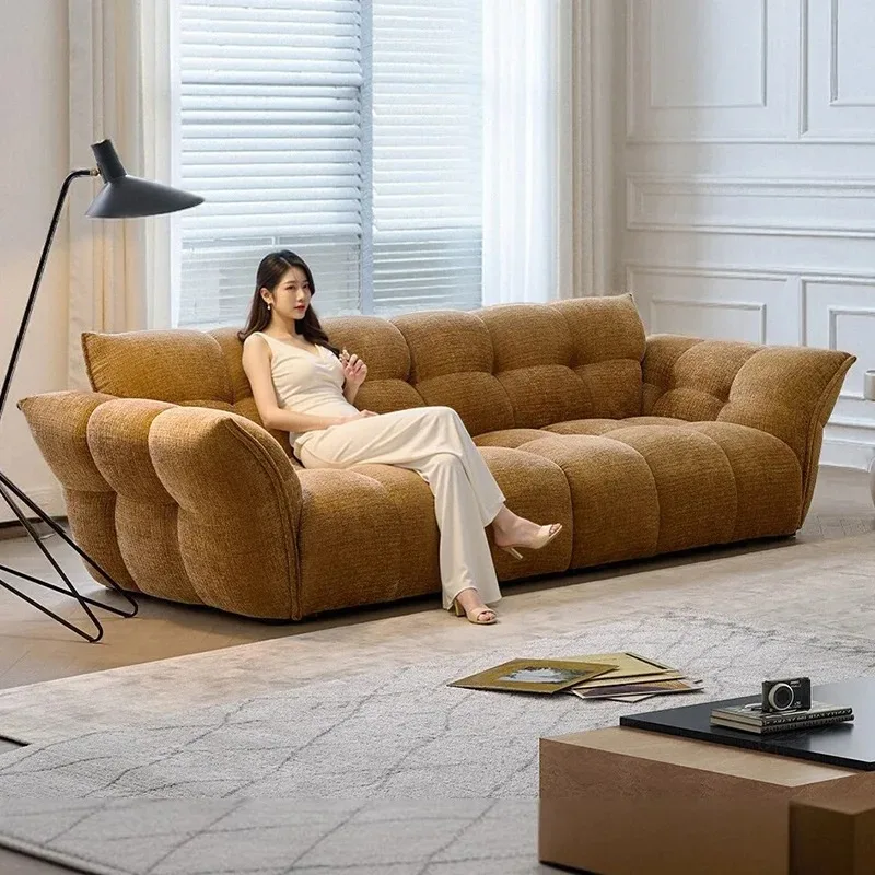 Interior Lounge Living Room Sofas Vintage Ergonomics Nordic Fashion Relaxing Living Room Sofas Luxury Muebles Home Decoration