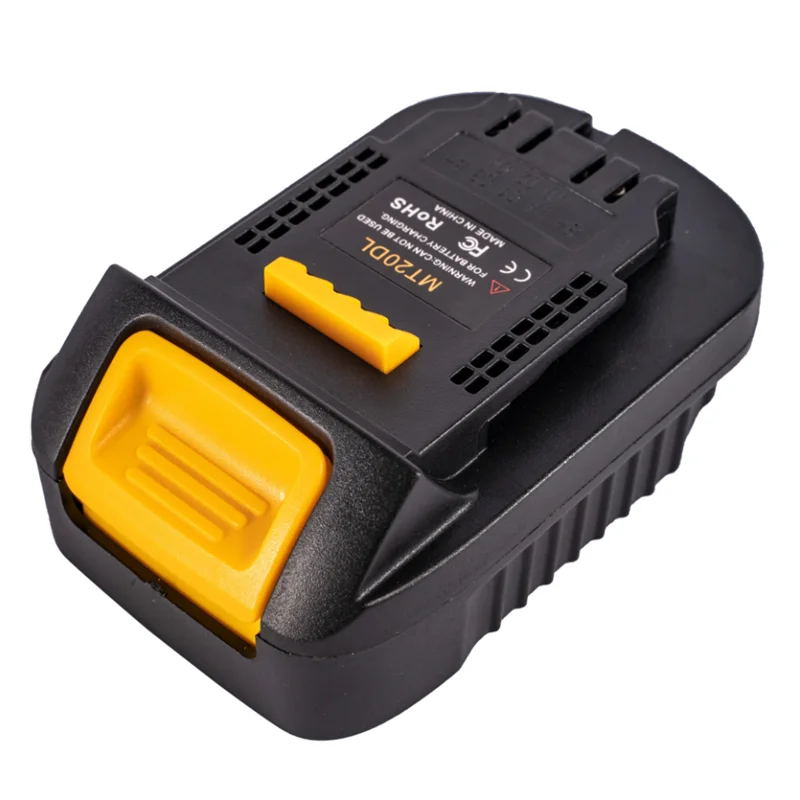 Imagem -03 - Adaptador de Bateria Mt20dl Apto para Makita 18v 20v Ferramentas Elétricas Bateria Li-ion Bl1850 Bl1840 Bl1830 Converter para Dewalt