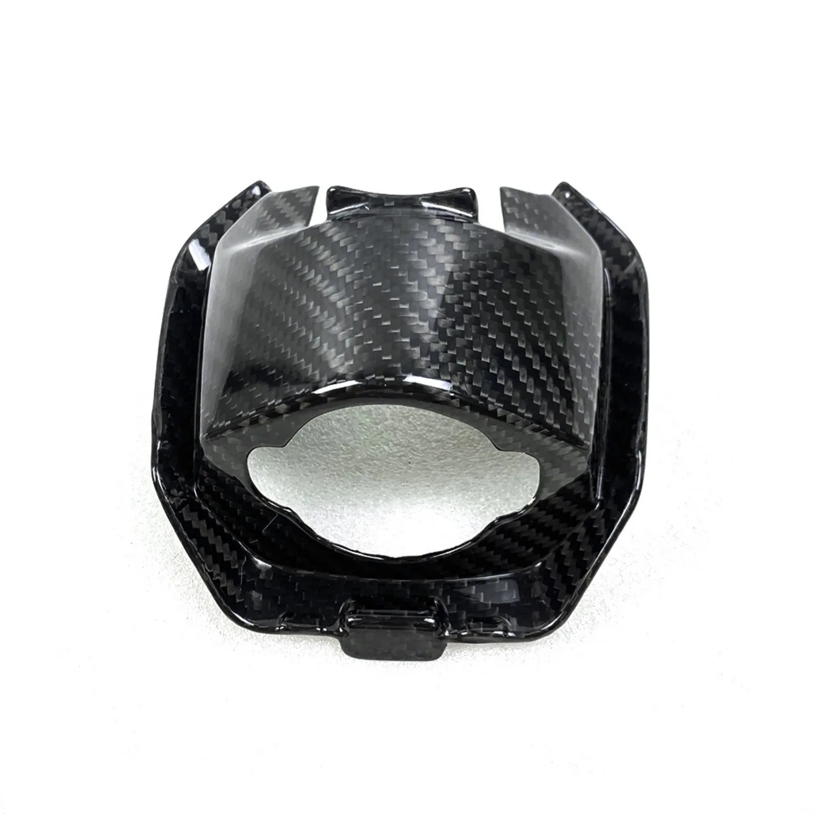 

For Honda CBR650R 2019+ Black Dry Carbon Fiber Motorcycle Tank Fairing Cover