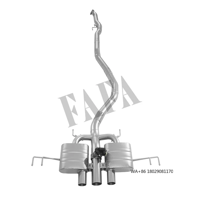 

Высокопроизводительная выхлопная система Catback из нержавеющей стали R FL5 2.0T с глушителем и средней секцией