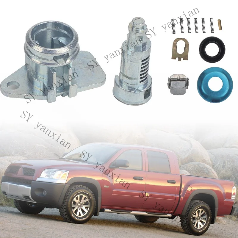 SY+ LEFT/RIGHT FRONT DOOR LOCK CYLINDER 5073357AA FOR 2002-08 DODGE 1500 2500 3500》