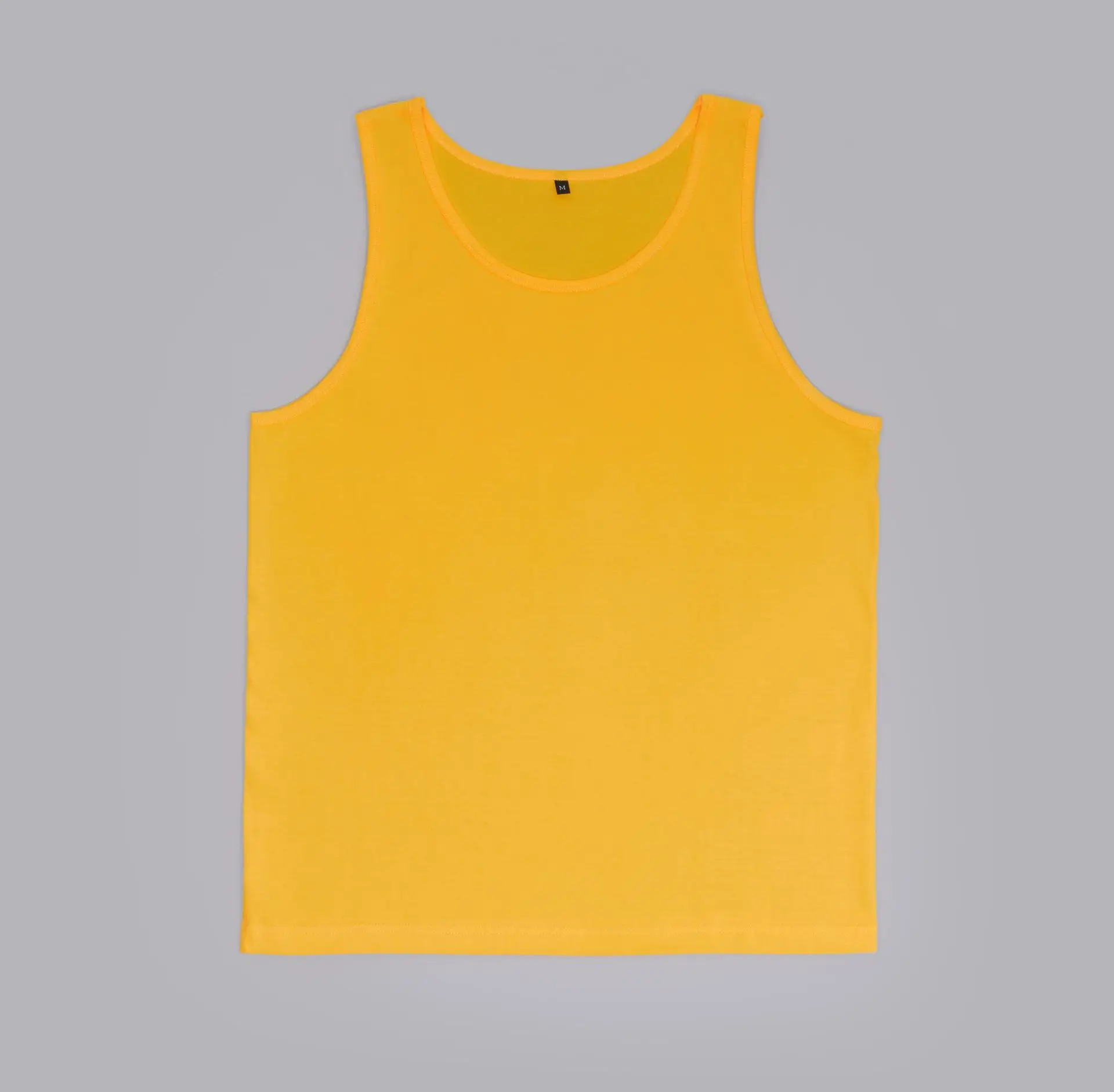 

230g Mens 100% Cotton Singlet For Summer High Quality Quick Dry Fitness Tank Top Customized Logo Blank Sports Training Tops