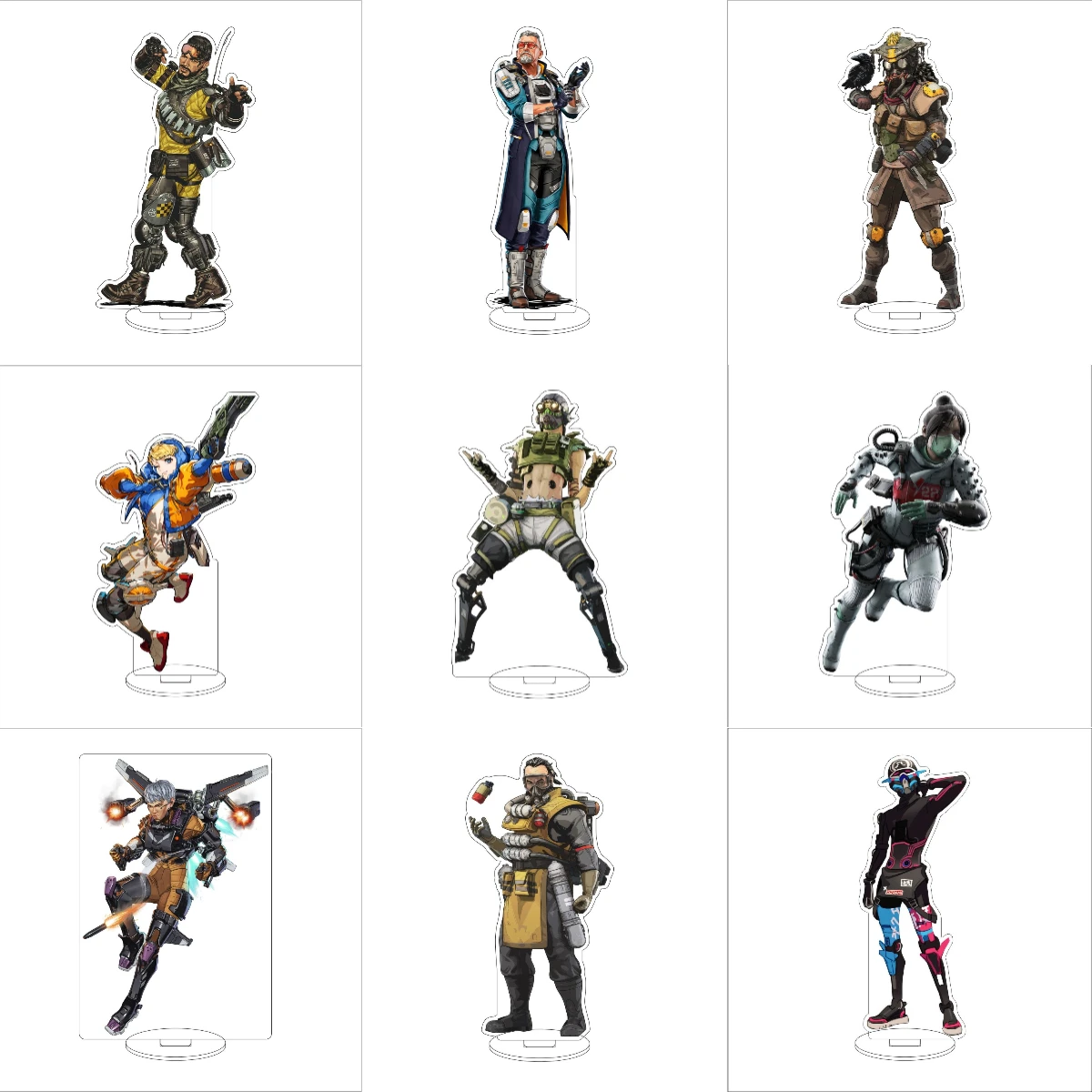 16CM Anime Apex legends Cosplay Ornaments Vantage/Kairi Imahara Figure Stand Halloween Gifts