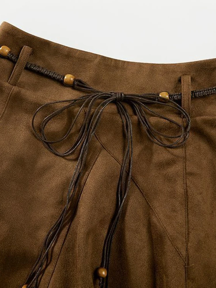 กระโปรงสั้นสไตล์วินเทจ Y2K สำหรับผู้หญิง เอวสูง เซ็กซี่ ทรงเอไลน์ ไม่สมมาตร แฟชั่นฤดูใบไม้ร่วง สไตล์อเมริกัน ฮาราจูกุ เรโทร ฮิปฮอป รุ่นใหม่