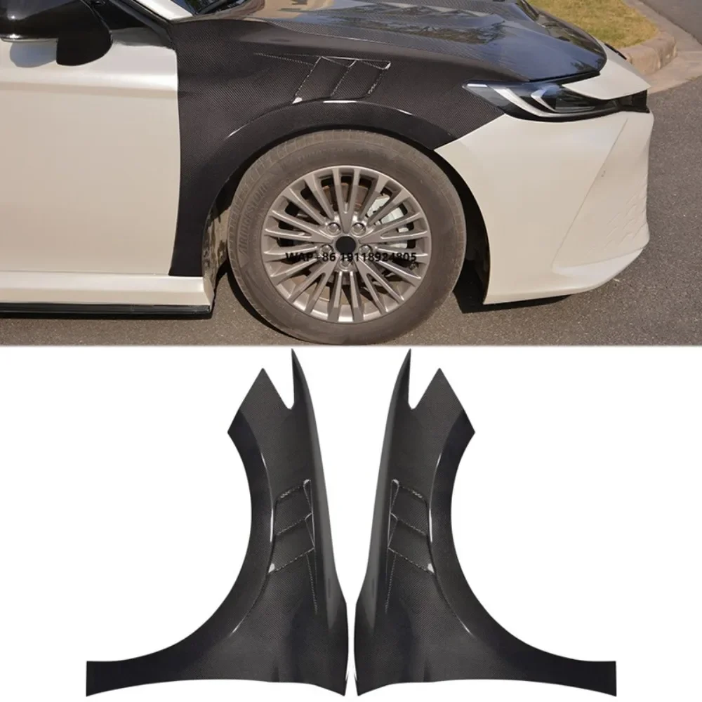 

Carbon Vented Side Front Fenders for Camry 9th Kz Style 2024 Xv80 Vented Carbon Fiber Front Fenders