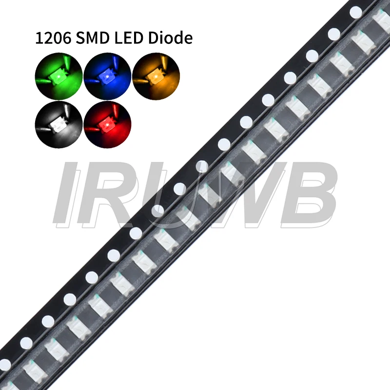 100PCS 1206 Smd Led…