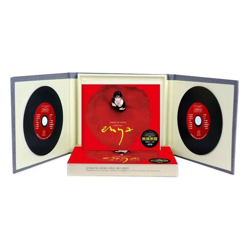 

New Age Enya Music CD Orinoco Flow Album Storms in Africa 3pcs Collection Gift Box