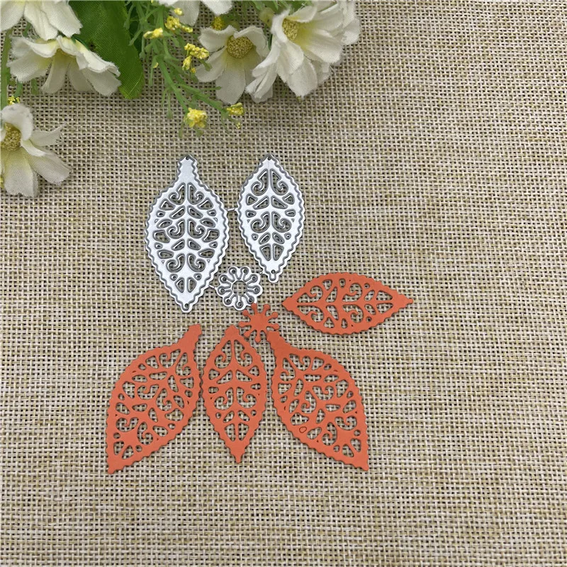 Leafage lace frame background Metal Cutting Dies Stencils For DIY Scrapbooking Decorative Embossing Handcraft Template