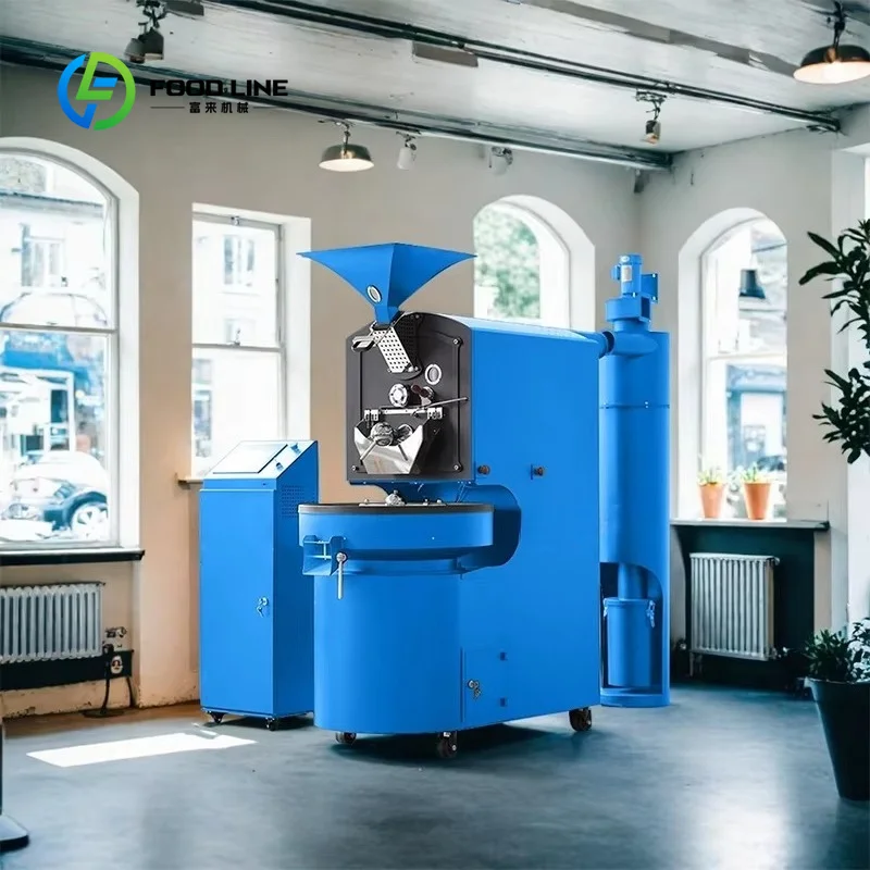 customized wholesale roaster sample baker 15kg industrial‑grade roasting machine for global coffee lab wholesale purchase