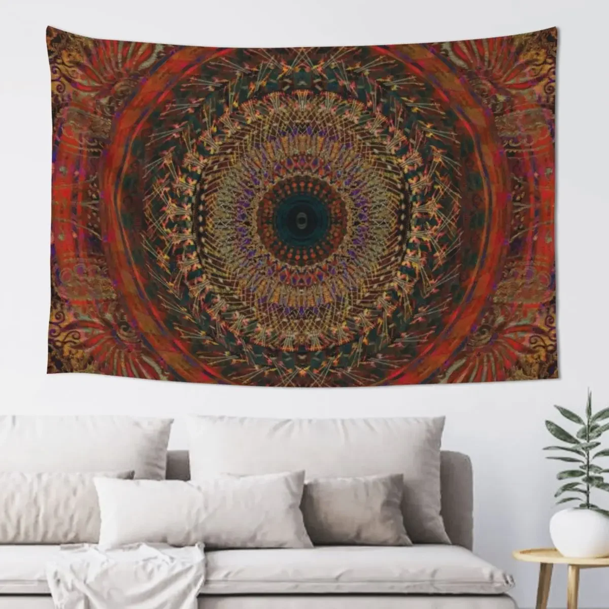 Revelational Mandala Tapestry Room Aesthetic Decoration For Bedroom Tapestry