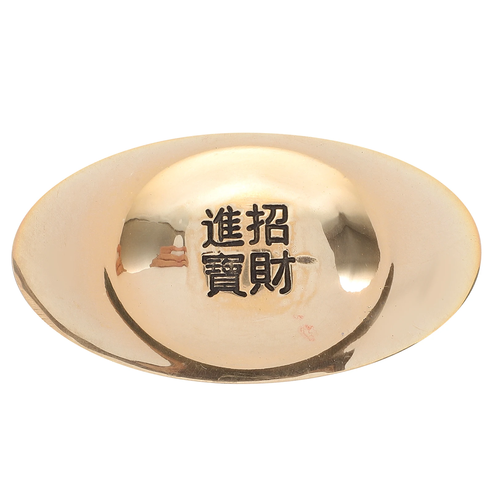 Tempat Pena Ingot Emas Rak Kuas Hadiah Tempat Tinta Rak Kantor Klasik dari Kuningan