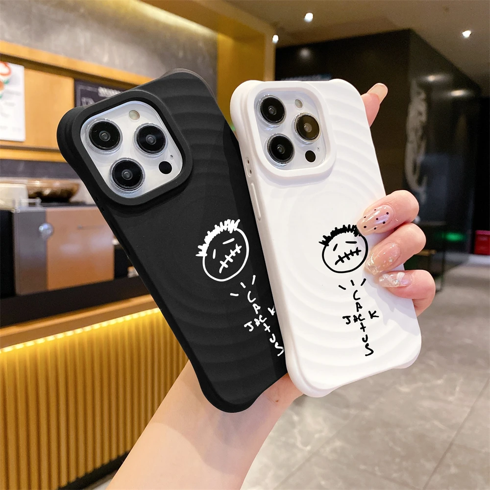 Luxury Travis Cactusjack Liquid silicone Magnetic for Magsafe wireless charge case for iPhone 15 14 13 12 11 14 Pro Max Cover