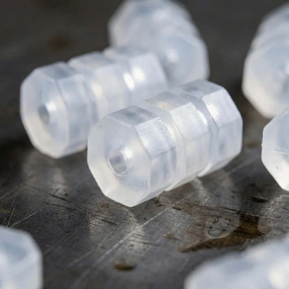 100PCS Silicone Brake Cable Protector O Ring Transparent Bicycle Cable Donuts 10*6mm Lightweight Gear Cable Protector
