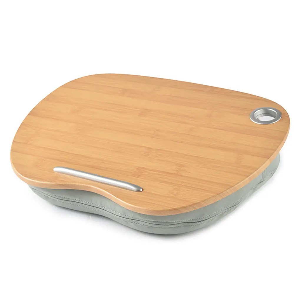 

Laptop Desk Portable Grey Multifunctional Lap Tray 14 Inches Notebook Holder for Bed Couch Work Food Tray Computer Table