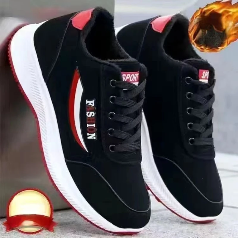 2023 zapatos para Hombre moda de invierno coreano transpirable malla Casual Hombre Zapatillas cómodas zapatillas suaves para correr Zapatillas Hombre