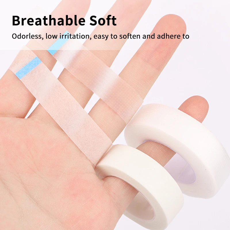 3 pcs Eyelashes Extension เทป PE กาวเครื่องมือ Under Eye Pads สําหรับ Micropore Lashes Grafting อุปกรณ์ Lash ยกเทป