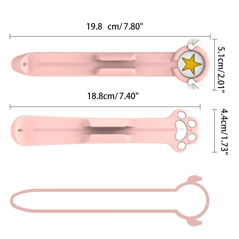 2022 Baru Stylus Pencil1 / 2 Gen Magnet Pena Penutup Kapasitor Pena Pemegang Silikon Pena Slot