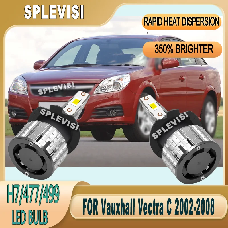

Shock-proof H7 Stable Brightness Stable Light Beam LED Low Beam Bulbs For Vauxhall Vectra C 2002 2003 2004 2005 2006 2007 2008