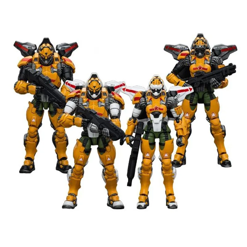 Original JOYTOY INFINITY Yu Jing Special Action Team Tiger Soldier Yu Jing Black Ops 10cm Male Soldier Action Model Art Gifts