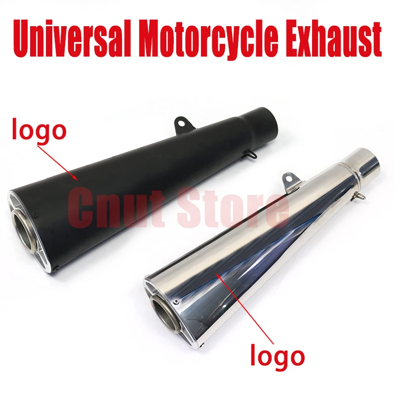 51 мм универсальный выхлоп для мотокросса Escape Moto Pipe мотоциклетный глушитель Cafe Racer Pitbike для BMW S1000RR Z400 Z900 NK400 S1000R