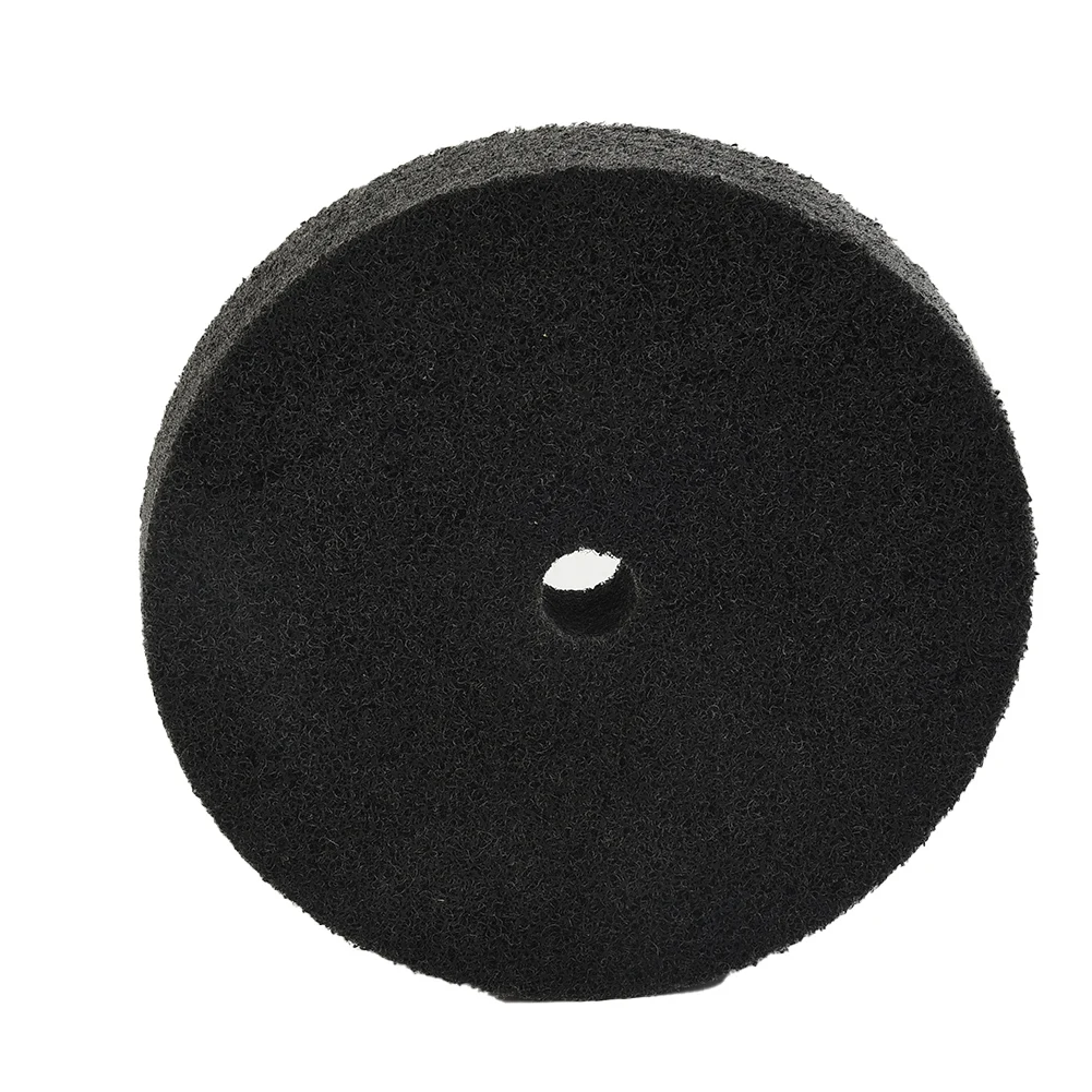 Pad Fiber 180 Grit Metals Polishing Wheel Jewelry Car Auto Accessories Attachments Set Grinding Polisher Disc Wool 6