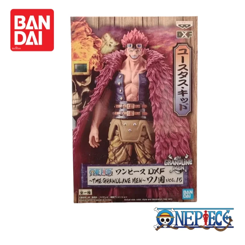 En Stock Original Bandai One Piece Banpresto Eustass chico mercancía de Anime figura de acción modelo estatuilla adornos 100% genuino