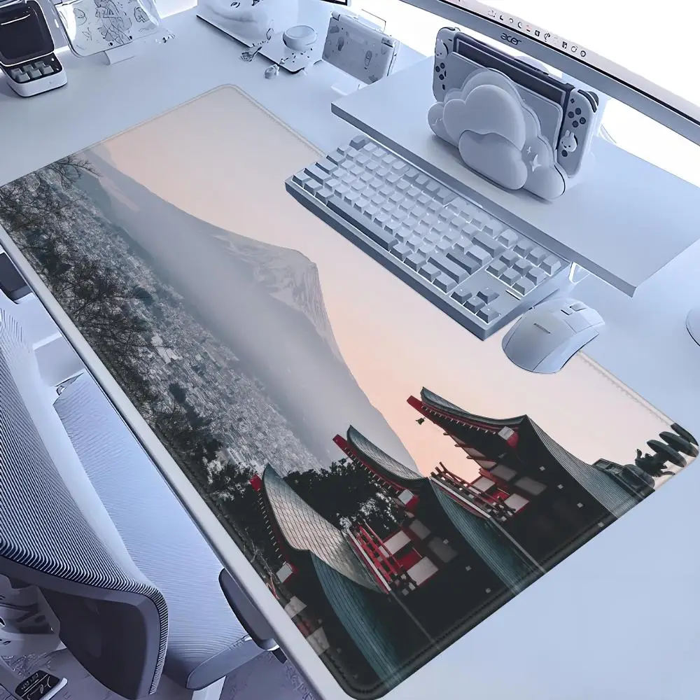 China's hot-selling mouse pad Mount Fuji, Japan photo Beautiful  XXL Game Exclusive MousePads PC Computer pad Non-slip Decor