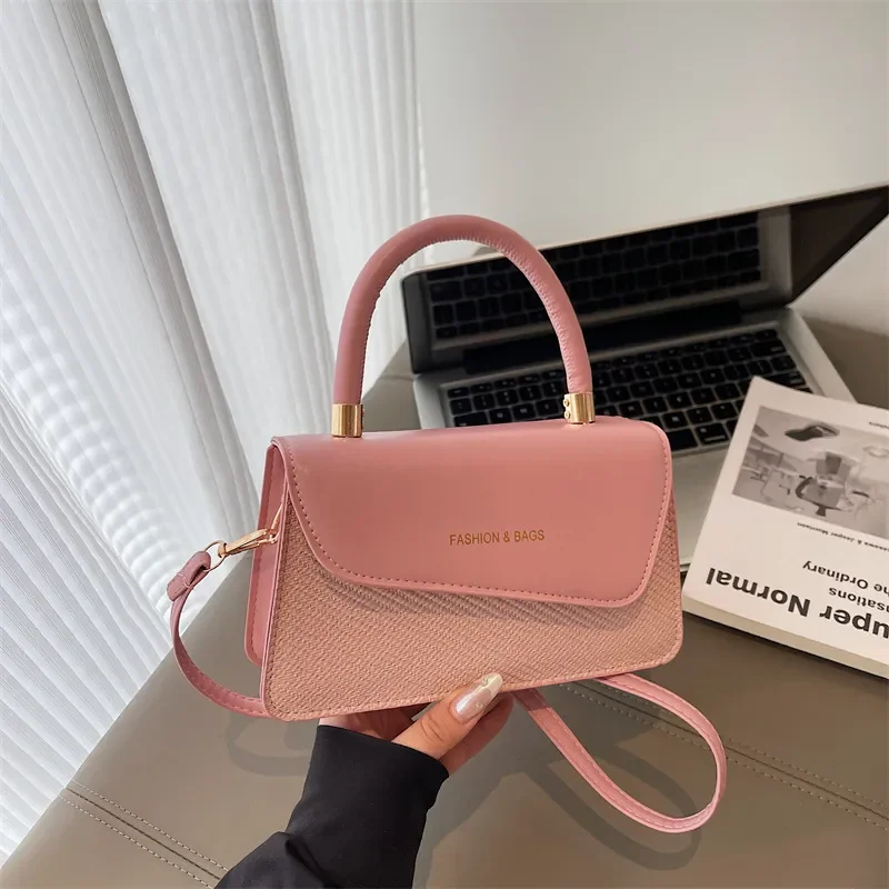 Women Small Square Shoulder Messenger Bag High End Fashionable Portable Crossbody Handbag Trendy Design Premium Quality