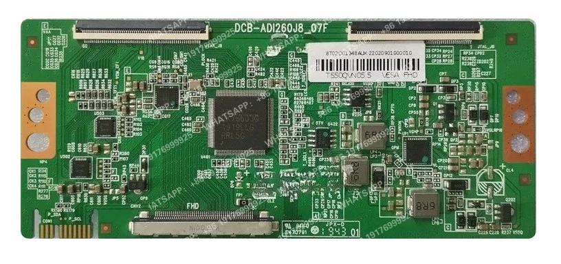 New upgrade, logic board T550QVN05.5 4K 2K dual 60PIN