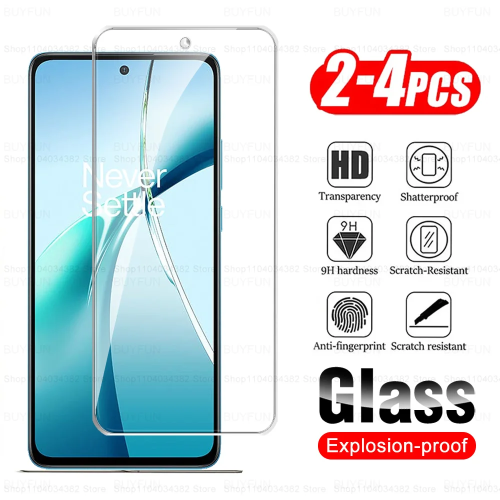 2-4Pcs Glass For OnePlus Nord 4 5G Tempered Screen Protector One Plus Nord CE 3 Lite CE4 N30 N20 SE Nord4 Nord3 CE3Lite CE4Lite