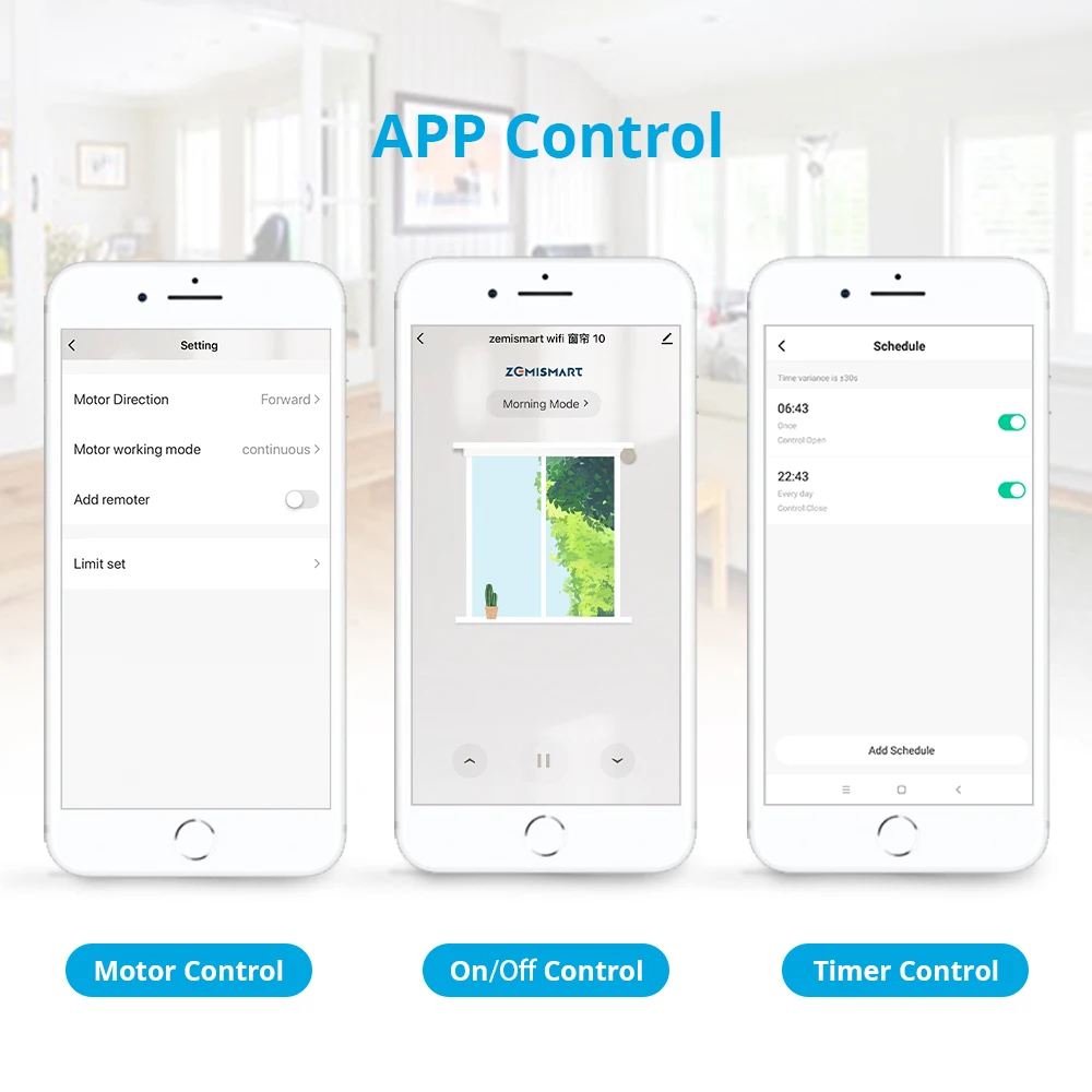 Zemismart-Motor de persiana eléctrica Tuya Zigbee, persianas de aluminio USB para llave electrónica, Motor de persiana motorizada, Alexa y Google