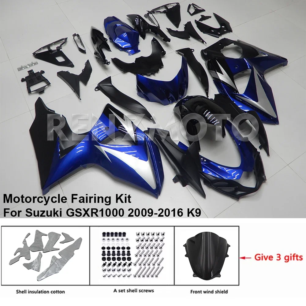 

Motorcycle Fairing Set Body Kit Plastic For Suzuki GSXR1000 GSX-R1000 2009-2016 K9 Accessories Injection Bodywork S1009-113a